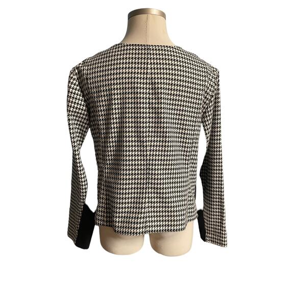 LANE BRYANT Size 28W+ Black Print Casual Jacket - Picture 3 of 4